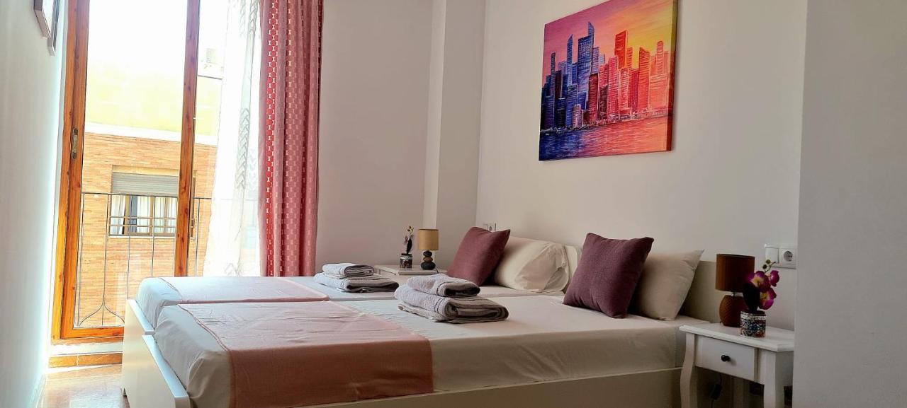 Aparthotel Mediterraneo By Neohotels-Centro 8 Min By Metro Valencia Bagian luar foto